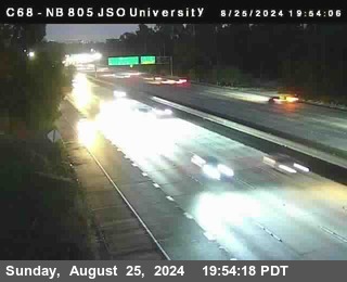 NB 805 at Landis st