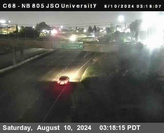 NB 805 at Landis st