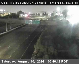 NB 805 at Landis st