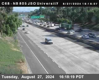 NB 805 at Landis st