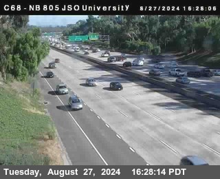 NB 805 at Landis st