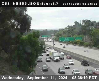 NB 805 at Landis st