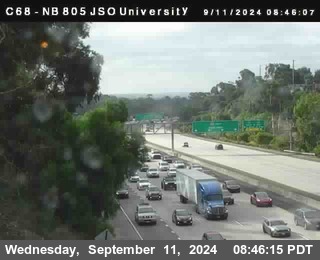 NB 805 at Landis st