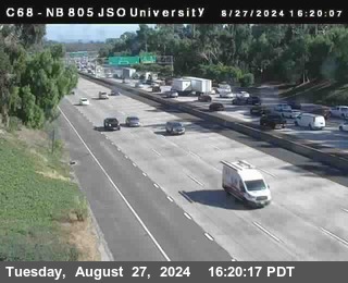 NB 805 at Landis st