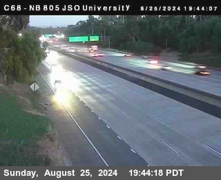 NB 805 at Landis st