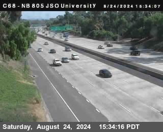 NB 805 at Landis st