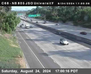 NB 805 at Landis st