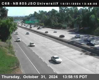 NB 805 at Landis st