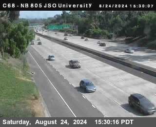 NB 805 at Landis st