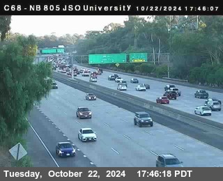 NB 805 at Landis st