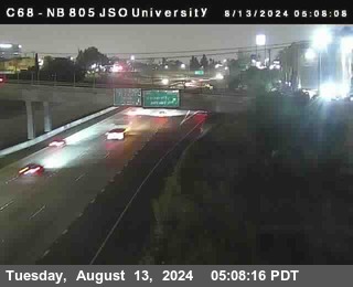 NB 805 at Landis st