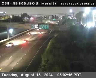 NB 805 at Landis st