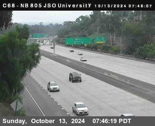 NB 805 at Landis st