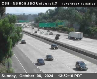 NB 805 at Landis st