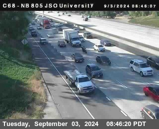 NB 805 at Landis st