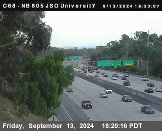 NB 805 at Landis st