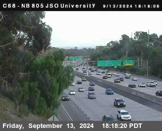 NB 805 at Landis st