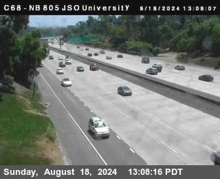 NB 805 at Landis st