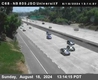 NB 805 at Landis st