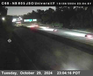 NB 805 at Landis st