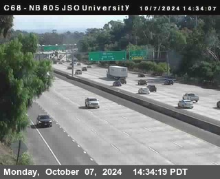 NB 805 at Landis st