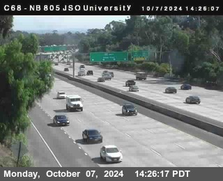 NB 805 at Landis st