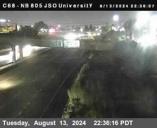 NB 805 at Landis st