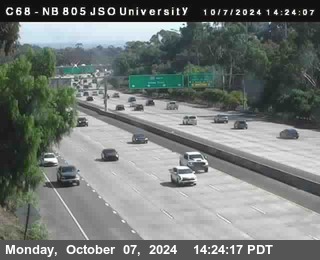 NB 805 at Landis st