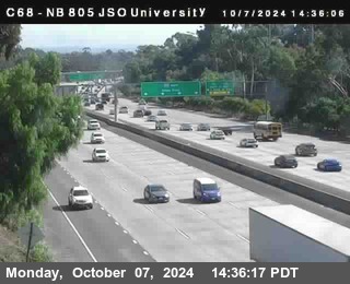 NB 805 at Landis st