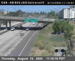 NB 805 at Landis st