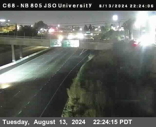 NB 805 at Landis st