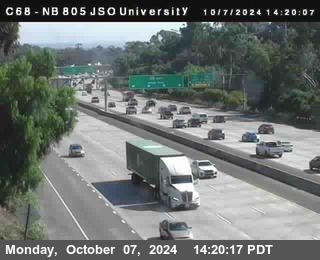 NB 805 at Landis st