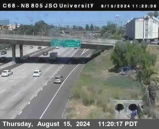 NB 805 at Landis st