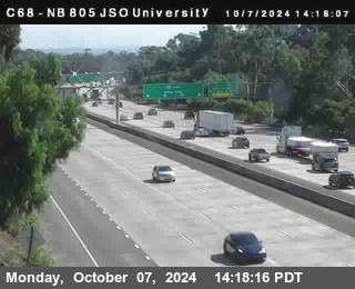 NB 805 at Landis st