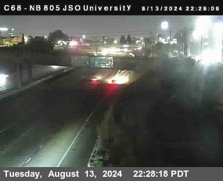 NB 805 at Landis st