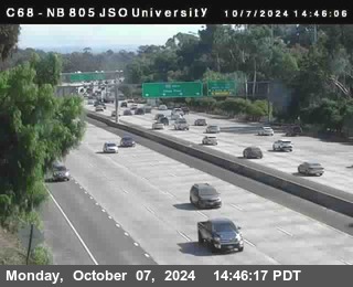 NB 805 at Landis st