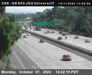 NB 805 at Landis st