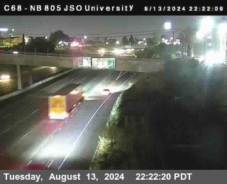 NB 805 at Landis st