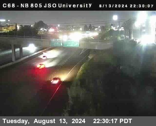 NB 805 at Landis st