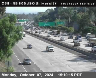 NB 805 at Landis st