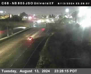 NB 805 at Landis st