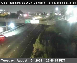 NB 805 at Landis st