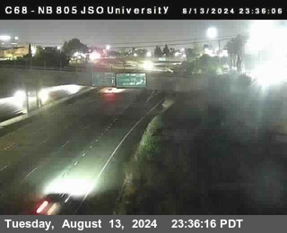 NB 805 at Landis st