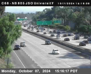 NB 805 at Landis st