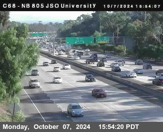 NB 805 at Landis st