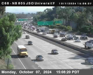 NB 805 at Landis st