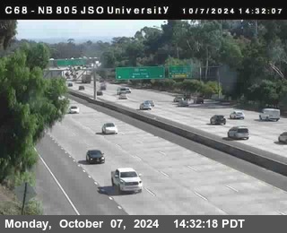 NB 805 at Landis st