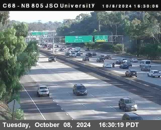 NB 805 at Landis st