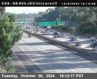 NB 805 at Landis st