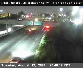 NB 805 at Landis st